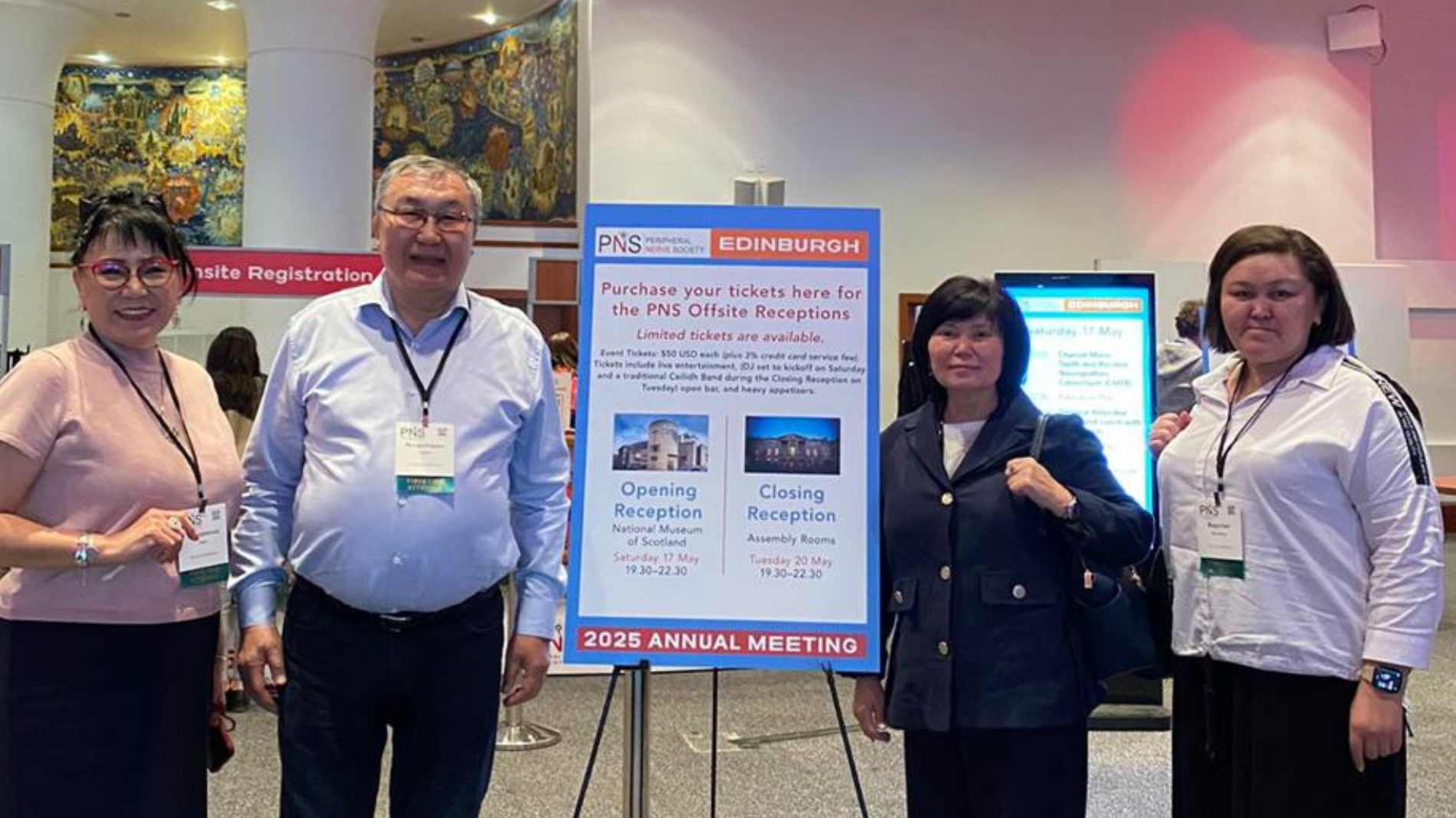 The Department of Neurology of S.D. Asfendiyarov Kazakh National Medical University (KazNMU) participated in the International Annual Meeting of the Peripheral Nerve Society (PNS) 2025
